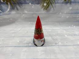 Christmas cone 18cm or 7" Nesting Doll 3 Pieces Hand Painted ...