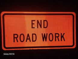 Work Road Sign | eBay