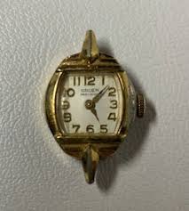 Gruen Precision - Ladies Watch Face - Vintage - 1960's - Etsy