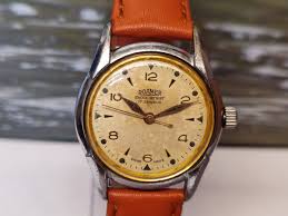 ROAMER 17 JEWELS WINDING PATINA AGED DIAL 215999 SWISS MEN'S ...