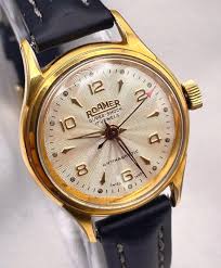 Stunning 1950s Vintage Ladies Gold Filled ROAMER Watch 17 ...