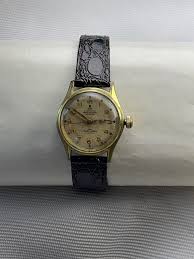 Wakmann Breitling Automatic Military WWII Gold Capped ...