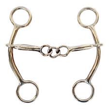 Bar H Equine Horse Goosetree Twisted Wire Middle 5 In ...