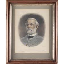 19th century Robert E. Lee Color Lithograph (Lot 605 - Fine ...
