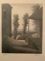 Robert Kipniss Framed Lithograph - Signed & Numbered 128 of 175 - Title Unknown | eBay