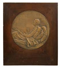 Augustus Saint-Gaudens (American, 1848-1907), Portrait of Robert Louis Stevenson in United States