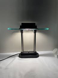 Robert Sonneman Desk Banker's Lamp (1980s) halogen with ...