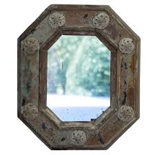 English 18th Mirror with Medallions