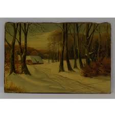 Georg SKODSTRUP (1887-?) ARTPRICE Altes ÖlGemälde Landschaft ...