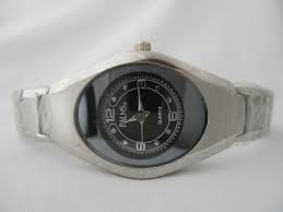 Palms Women's Silver Toned Analog Watch Stainless Steel Band ...