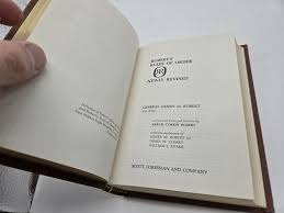 Robert's Rules of Order Newly Revised 1970 VTG HC Book - Etsy