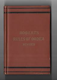 Robert's Rules Of Order Revised (1921) Henry M Robert HC | eBay