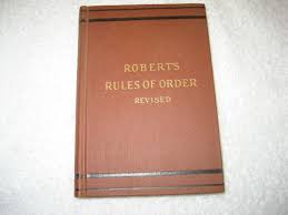 Antique Roberts Rules Of Order Revised General Henry M ...