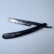 Vintage straight RAZOR Solingen Ia BOHLER-STAHL Rare Handle ...