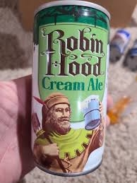 Robin Hood Cream Ale Pittsburgh Brewing Co PA Pull Tab Beer ...
