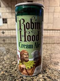 Vintage Robin Hood Cream Ale 16 oz. Steel Beer Can ...