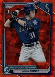 Aidan Smith 2024 Bowman Sapphire Edition #BCP-45 Orange /25 ...