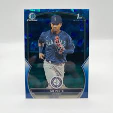 2023 Bowman Chrome Draft Sapphire Edition Tai Peete #BDC-28 ...