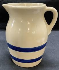 Sold at Auction: RRP CO ROSEVILLE Vintage Pottery Pitcher