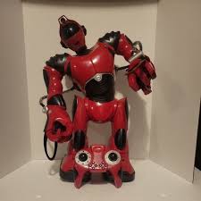Robonetics Robosapien V2 RED Robot 22" WowWee 2005 ...