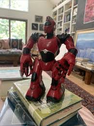 Robonetics Robosapien V2 RED Robot Mini 8.5” 2005 - needs ...