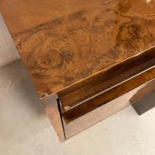 1970s Modernist Patchwork Burl Credenza by Paul Evans for Directional | Chairish