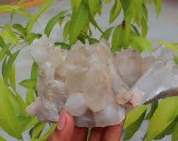 40.49oz Natural Raw Himalayan Family Crystal Quartz Point ...