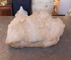 1950s Large Naturally Formed Rock Crystal Sculpture For Sale ...