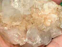 Nice! Apophyllite Crystals on Pink Stilbite - Nashik, India ...