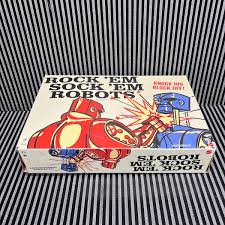 Rockem Sockem Robots Game 2019 The Orinal Fighting Robots | eBay