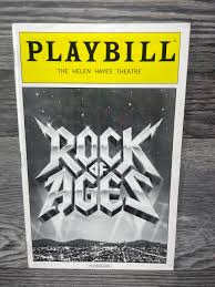 ROCK OF AGES, PLAYBILL, JANUARY 2014, HELEN HAYES THEATRE | eBay