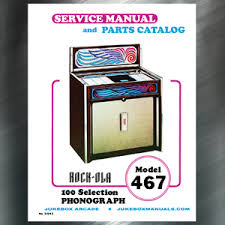 Seeburg Consolette Models SCH1-4 and SCH3-4 Service Manual and Parts List