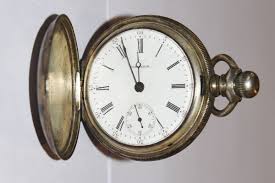 ANTIQUE WALTHAM POCKETWATCH STERLING SILVER c1917 NOT ...