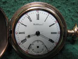 Antique 1891 American Waltham Seaside Pocket Watch W/ Hunter ...