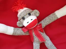 Sock Monkey Classic 16" - Etsy