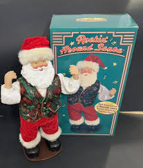 VTG Rockin' Around Santa Claus 1999 Animated Singing Holiday ...