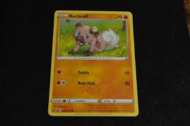POKEMON VIVID VOLTAGE ROCKRUFF 094/185 NM/MINT PACK FRESH | eBay