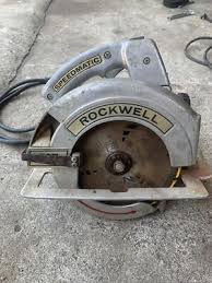 Vintage Rockwell speedMatic 7 1/4 Circular Saw Model 597 ...