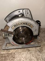 Vintage ROCKWELL 315 7-1/4" Circular Saw ~ Chrome | eBay