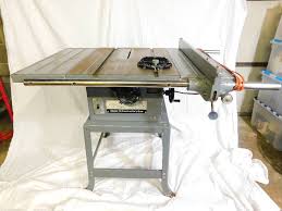 Rockwell Model 10 Contractor's Table Saw - Tested, works ...