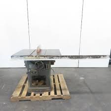 Rockwell 34-450 10" Unisaw Table Saw 220/240V 3Ph W/ Tilt ...