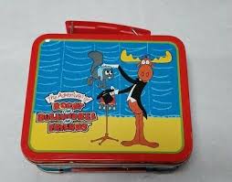 The Adventures of Rocky and Bullwinkle & Friends Mini Metal Lunch Box - VTG 1997 | eBay
