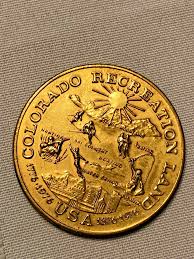 1976 State of Colorado Recreation Land US Bicentennial Medal ...