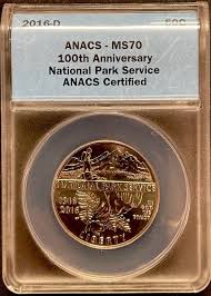 2016-D National Parks 100th Anniv. Comm Half Dollar Coin ...