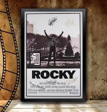 Rocky (1976), Autographed and High-quality Reproduction ...