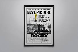 Rocky Signed Poster with COA