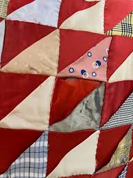 1930s Quilt Block Pillows-Pair-OCEAN WAVES Pattern-15x15-Red ...