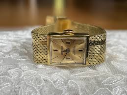 Elegant 1960's Vintage Small Swiss Ladies Gold Plated Dress ...