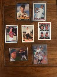 Chipper Jones Different Baseball Cards With Rookies ...