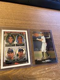 CHIPPER JONES 1993 Topps RC #529 & 1997 UD Choice HOT LIST ...